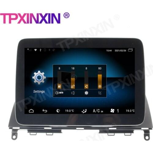 8.4 inch 8+128G For Mercedes-Benz C 2008-2010 Car Multimedia Player Car Stereo GPS Navigation Auto Radio Head unit DSP IPS