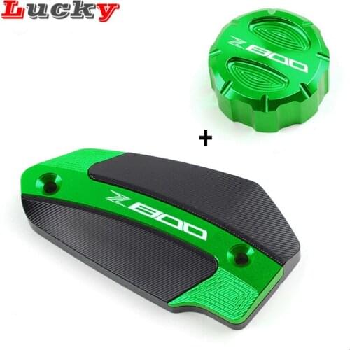 Flash Deals Motorcycle Front&Rear Brake Fluid Cylinder Master Reservoir Cover Cap For KAWASAKI z800 Z 800 2013 2014 2015 2016