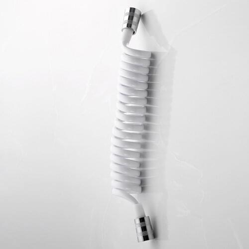 2m Spring Flexible Shower Hose Telephone Line Toilet Bidet Hose Sprayer Nozzle Connect Pipe Bathroom Accessories