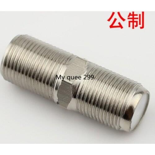 Cable TV to the joint metric F head double pass to the joint /F head double direct extension head full copper