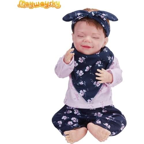 Maywaysky Fashion Soft Bebe Reborn Kit Lifelike Alive Realistic Doll For Children