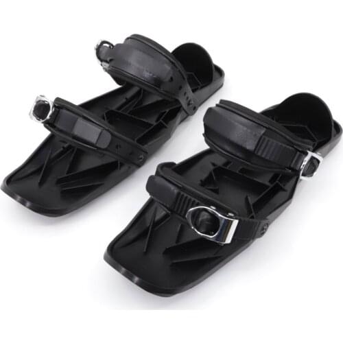 New Mini Ski Skates for Snow The Short Skiboard Snowblades High Quality Adjustable Bindings Portable Skiing Shoes Snow Board