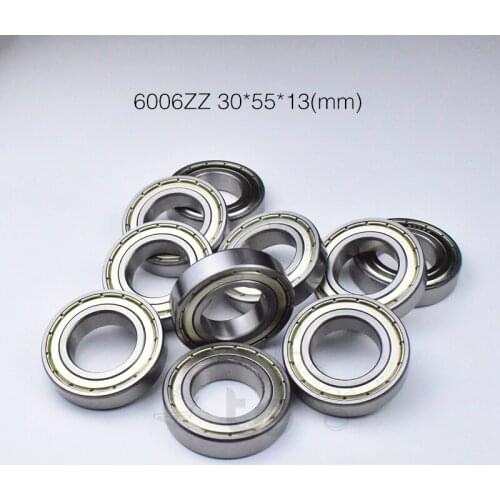 6006ZZ 30*55*13mm 1Piece bearing 6006 6006ZZ chrome steel deep groove bearing free shipping