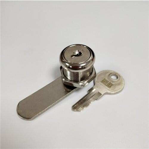 Raylock 30mm flat key turn lock steel cabinet zinc alloy cylinder lock normal key cabinet lock for door