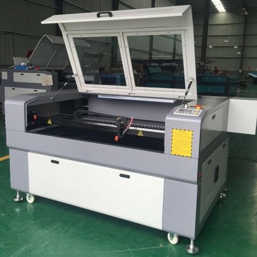 RECI W4 100W 1390 Laser Engraving Cutting Machine With Auto Focus Co2 Laser Cutter CW5200 Rotation Axis