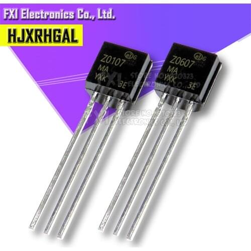 10PCS Z0103MA Z0107MA Z0607MA Z0107NA Z0103 TO92 transistor