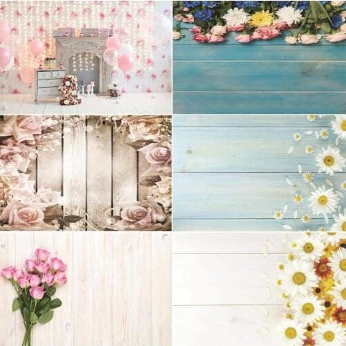 Vinyl Custom Photography Backdrops Wooden Planks Photography Background NY1FD-11