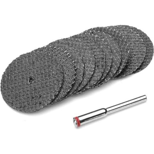 10pcs 32mm Resin Cutting Disc Cut Off Wheel Grinder Disc Fiber Reinforced Grinding Blade Cutter for Metal Iron