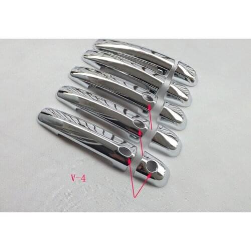 2007 -2011 2013 For Suzuki Grand Vitara ABS chrome door handle cover auto accessories 10pcs