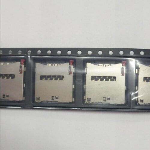 10PCS/Lot SIM Card Reader Slot Tray Holder Socket Adapter For Sony Xperia Z1 Z2 L39H C6903 Replacement Parts