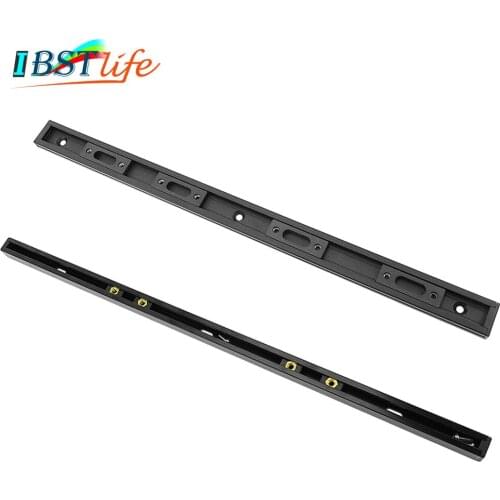 2X Aluminum Kayak Slide Track Rails Bracket Fishing Rod Rack Holder Mounting Base Tackle Canoe Inflatable Marine Boat Parts