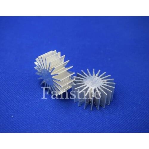 36mm Height-15mm Aluminum Heatsink 1W 3W Led Star Radiator