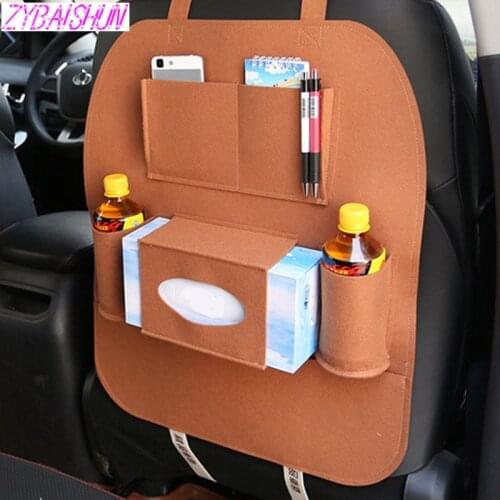 Car Rear Seat Storage Box Multi-pocket Storage Bag for Mercedes-Benz all class A B C E S G M ML CL CLK CLS GL GLK R SL SLK SLS