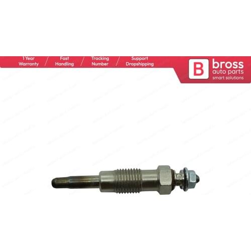 Bross Auto Parts BGP51 1 Piece Heater Glow Plugs GX68, 0100226190 for Ford Fiat Opel Renault 1.6-2.5 D Ship From Turkey