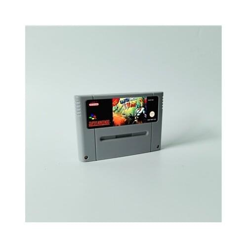 Earthworm Jim or Earthworm Jim 2- Action Game Card EUR Version English Language