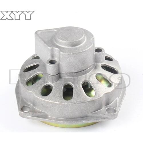 Sliver 6T 7T Gear Box Clutch Drum Bell Housing Transmission For 47cc 49cc Mini Pocket Bike Gear Box Clutch Drum Bell Housing
