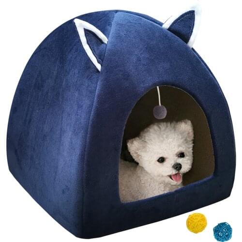 Cat Bed Deep Sleep Comfort In Winter Soft Mat Basket For Cat‘s House Products Pets Tent Cozy Cave Beds Indoor cama gato