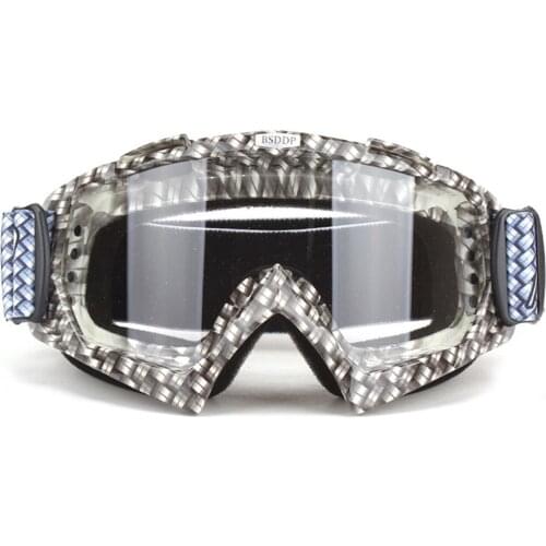 BSDDP Motorcycle Glasses Windproof Dustproof Goggles Moto ATV Ski Bike Motocross Glasses Motorcycle Helmet Safety Eyeglasses