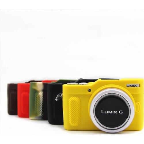 Soft Silicon Rubber Case Cover Frame Body Protector for Panasonic Lumix DC GF10 GF90