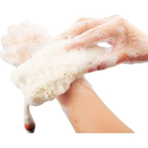 Soap Bags for Shower 30 Pack Natural Ramie Soap Saver Pouch Homemade Soap Mesh Bag with Drawstring