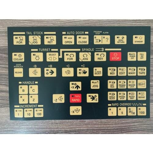 For FANUC CNC machine tool button film KIT450 button film 300mm*195mm