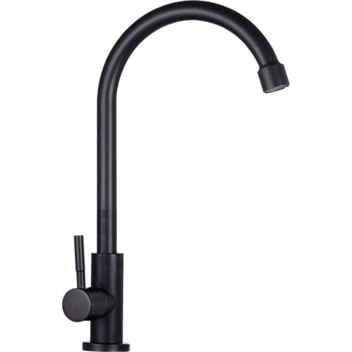 Practical Sink Faucet Single Outlet Water Faucet Kitchen Rotating