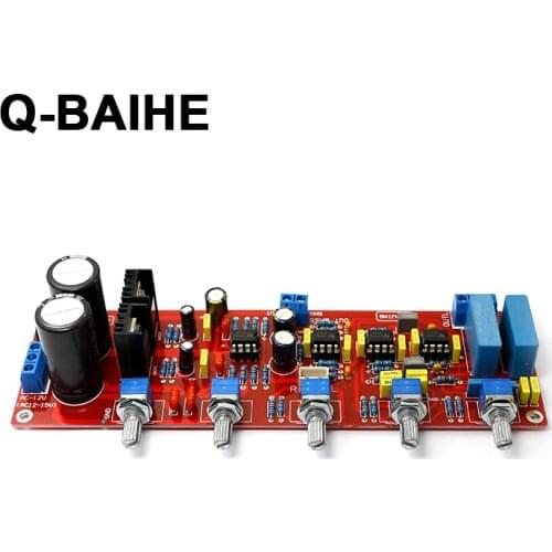 Q-BAIHE New NE5532 2.1 Tones Pre-board Pre-amplifiers Tones Board