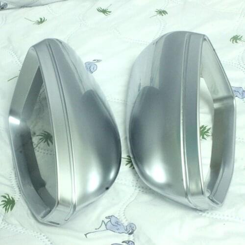 STYO for AUDII A6 C8 2019 -2021 Chrome Rear View Mirror Cover Side Mirror Cover Case Housing