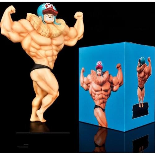 Japan Anime One Piece GK Tony Tony Chopper Muscular Hunk PVC Figure Figurine 20.5cm Toy Model Statue