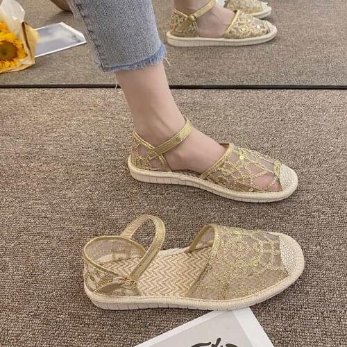 2021 Summer Women Flat Shoes Lace Breathable Fretwork Female Shoes Internal Elevation Comfortable Outdoor Women Footwear Sweet