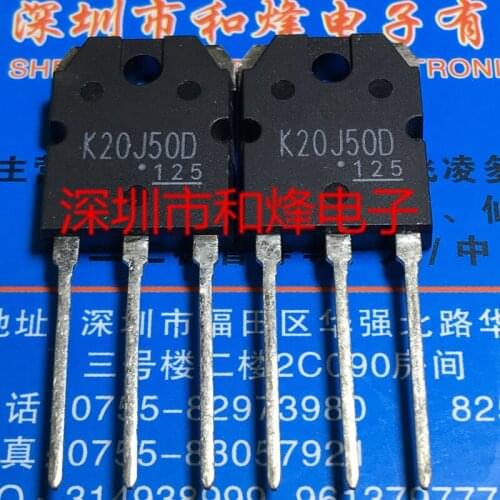 10PCS K20J50D TK20J50D TO-3P