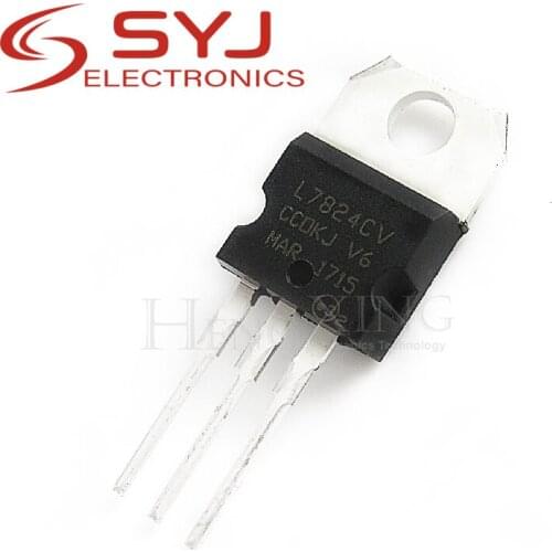 10pcs/lot L7824CV L7818CV L7815CV L7812CV L7810CV L7809CV L7808CV L7806CV L7805CV TO-220 In Stock
