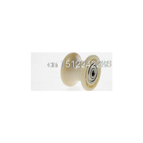 2) 7*41*31mm 3141UU U Groove Guide Pulley Sealed Rail Ball Bearing Nylon