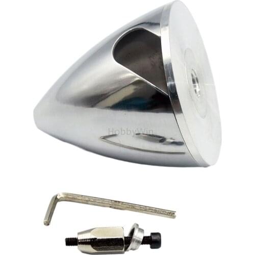 2 Blade Aluminum Spinner 64mm /2.5in for Nitro Engine Propeller RC Model Warbird Sporter Airplanes