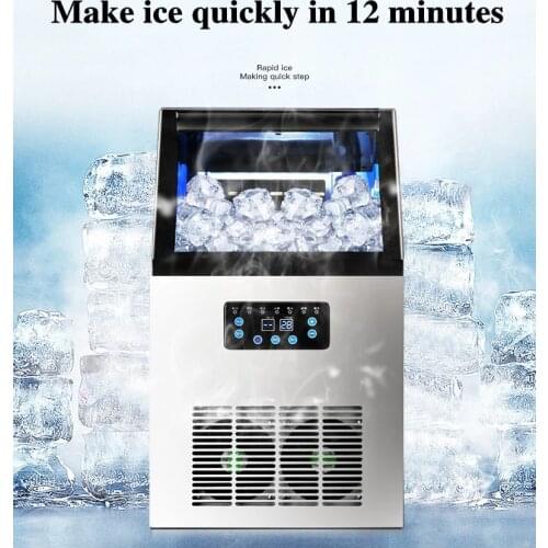 Ice Maker 60KG 70KG 80KGcommercial cube ice machine automatic /home ice machine / for bar / coffee shop / tea shop