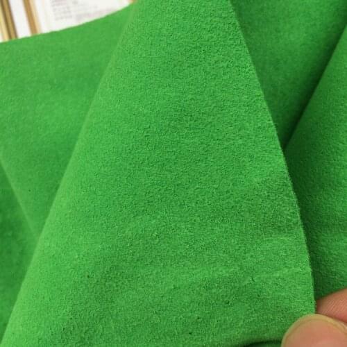 0.6MM thickness Super fiber double face suede leather material