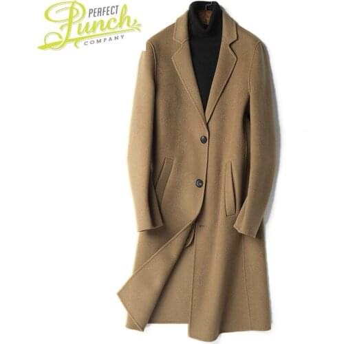 Double-side Autumn Winter Jacket Woolen Men Streetwear Windbreaker Wool Coat Mens Jackets and Coats 5597 MY1977