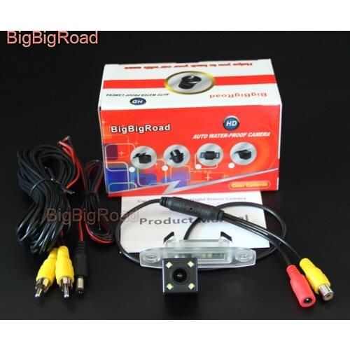 BigBigRoad Car Rear View Backup CCD Parking Camera Night Vision For Volvo S40 S60 S80 XC90 XC60 V60 S80L S60L S40L