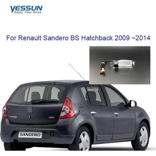 Yessun HD rear camera For Renault Sandero BS Hatchback 2009 ~2014 CCD night view Rear View camera Parking camera rear