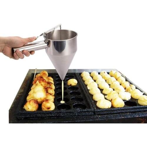 Stainless Steel Coffee Filters Funnel Support for Sauce Cream Dosing Funnel for Sauce