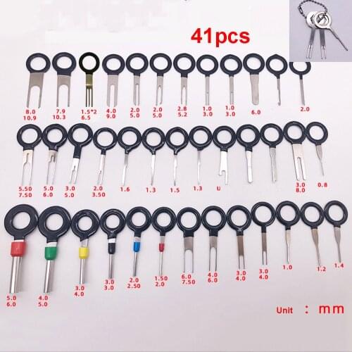 41pcs Terminal Removal Tool Kit Retractor Pick Repair Wire Hand Tool
