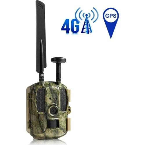 Hunting Camera 4G GPS Trail Cameras Photo Traps MMS GPRS 4G LTE Support APP FTP Night vision Hunting Wildlife Camera Trap