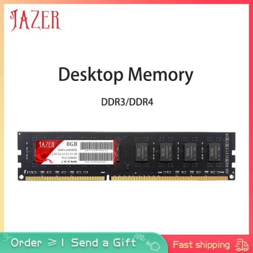 JAZER Rams 8Gb 1600Mhz Desktop DDR3 Memoria Ram For Memory