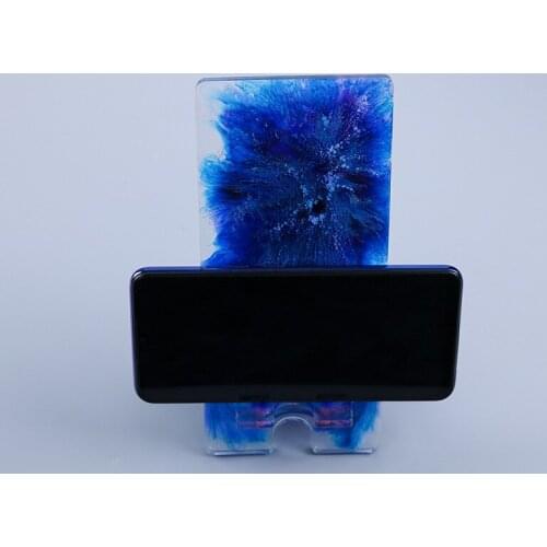 DIY Mirror Mobile Phone Stand Silicone Mold Table Phone Stand Mold Jewelry Resin Crafts Making Tools Epoxy Resin Molds