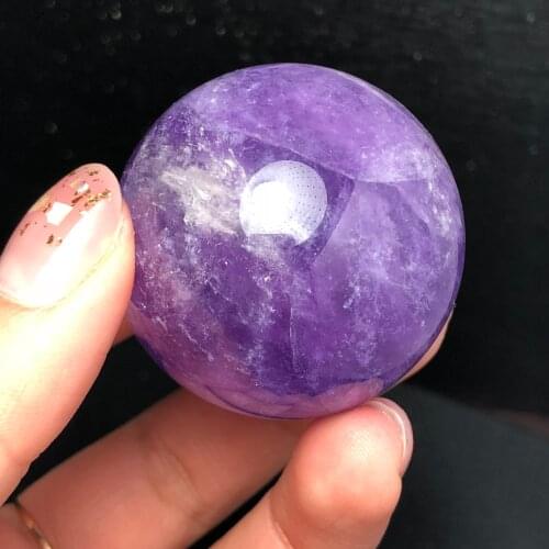 Natural amethyst dream ball, reiki healing home decoration decoration