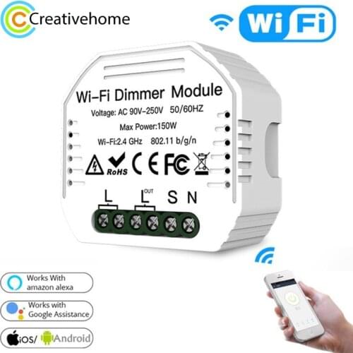 Concealed Wifi Smart Switch Dimmer Switch And Traditional Switch Dual Control Smart Switch