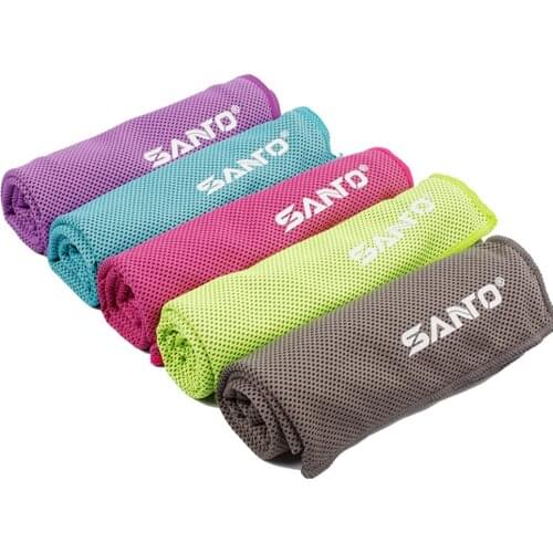 Ultralight Compact Quick Drying Towel Icy Cold Cool Artifact Ice Camping Hiking Hand Face Towel Absorb Sweat Quick Cooling