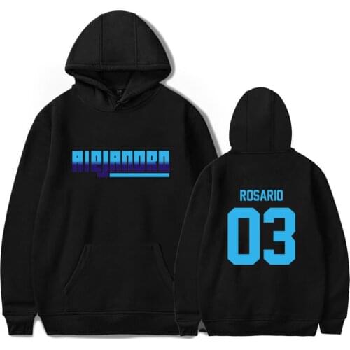 WAMNI Hoodie Alejandro Rosario Hooded Sweatshirt Fashion Print Fashion Streetwear Hoodie Harajuku Polyester Plus Cotton Fabric