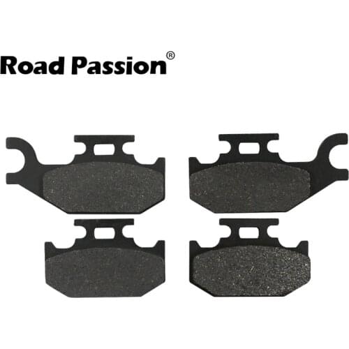 Road Passion Motorcycle Front Brake Pads For BOMBARDIER DS650 Baja X 2001-2006 Quest 500 650 2x4 / 4x4 2002-2004 Max / STD / XT