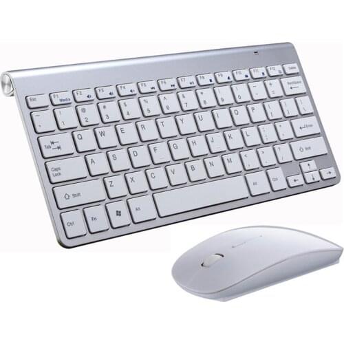 Ultra Slim Wireless Mice And Keyboard Combo Kit 2.4GHz Wireless Mice Keyboard 78 Keys 12 Multimedia Keys Mouse Office Supplies